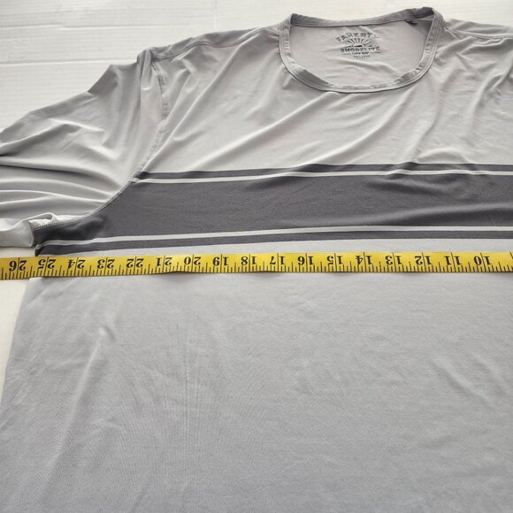Faherty Shorelite long sleeve shirt rash guard XXL men UPF 50 gray - Picture 7 of 8